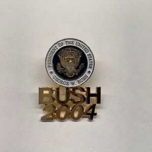 Collectible Bush 2004 Campaign pin